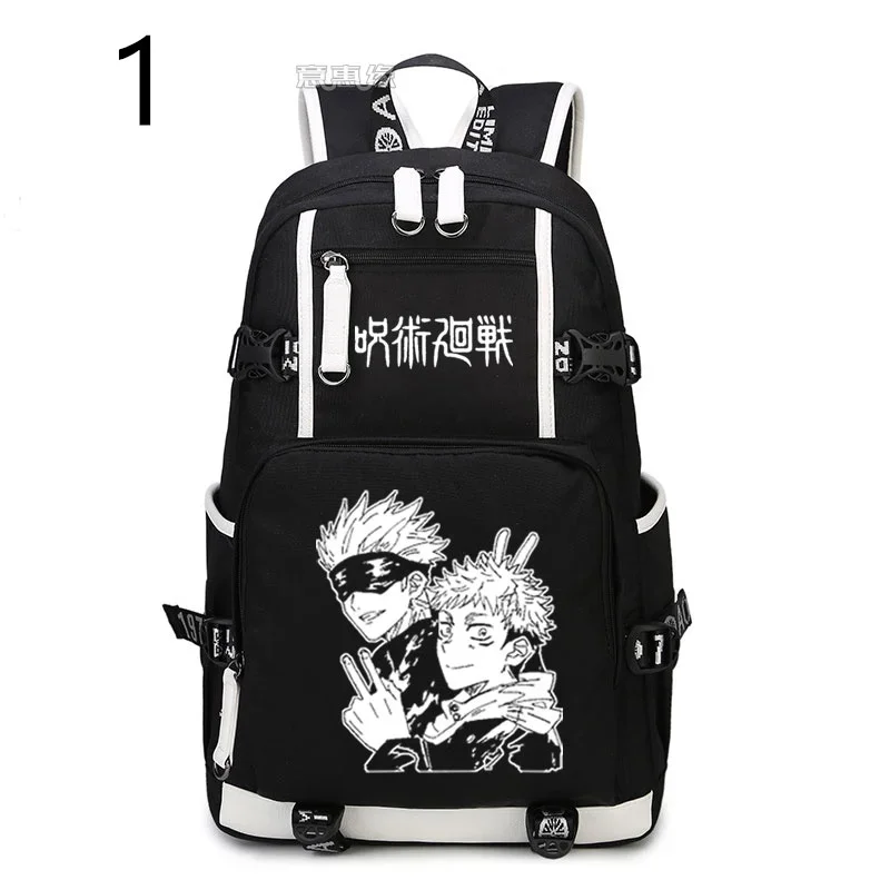 Japan anime cool cartoon jujutsu Kaisen Yuji itadori backpack cosplay canvas bag schoolbag travel bags