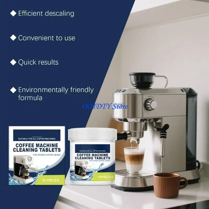 367A Coffee Machine Descaling Tablets Espresso Machine Cleaning Tablets Coffee Grinder Maintenance Accessories