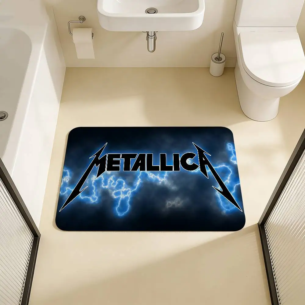 Band M-Metallicas Kitchen Mat Kids Room Bedroom Decoration Balcony Anti-Slip Doormat Living Room Alfombra