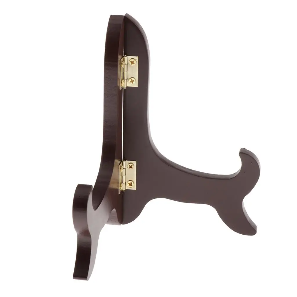 3-6pack Creative Hobbies Deluxe Wood Display Stand Plate Holder Easels 12.7cm