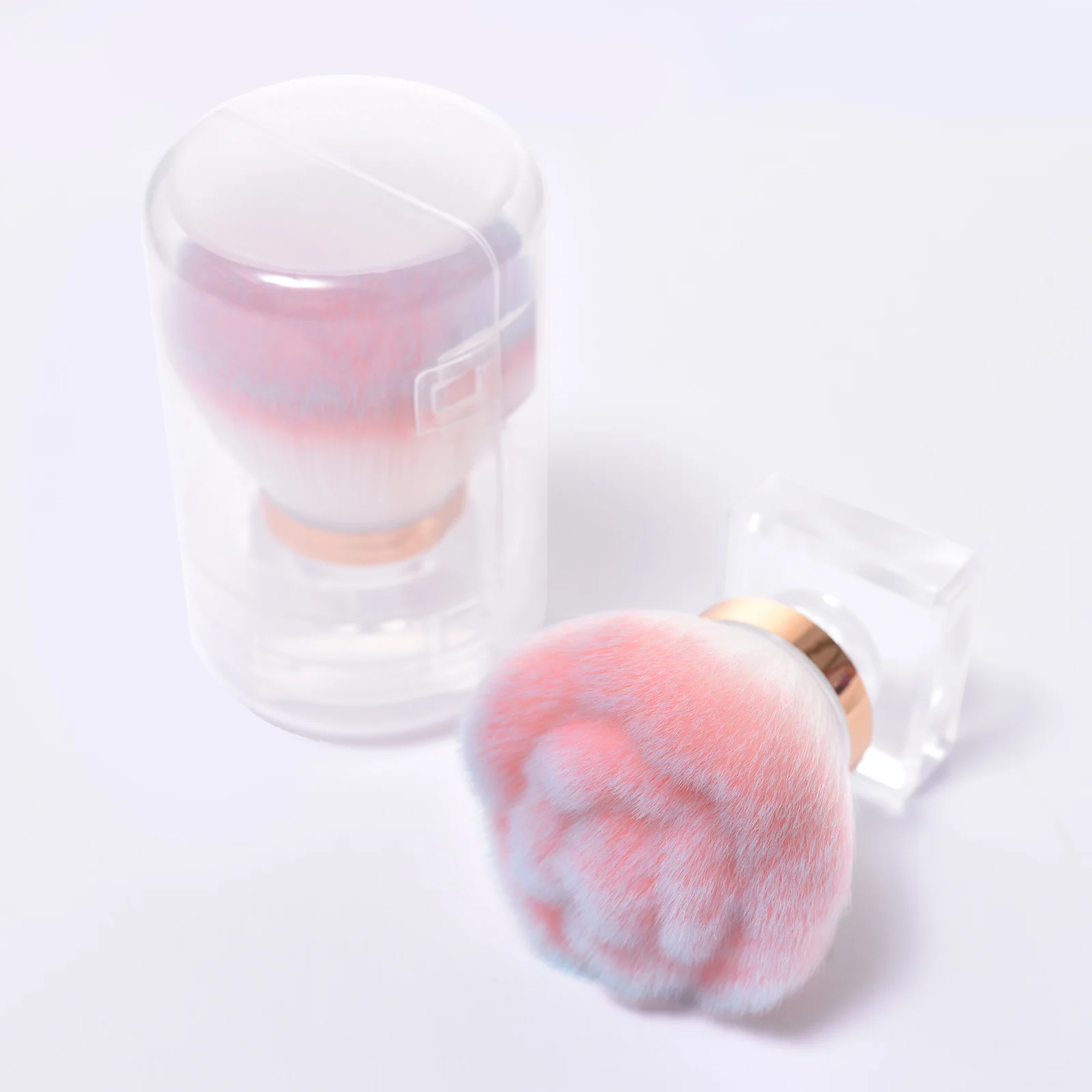 1 قطعة مسمار الفن فرشاة الغبار لمسمار الجمال لينة تنظيف مزيل الاكريليك هلام مسحوق مانيكير باديكير مسمار الملحقات أدوات مكياج