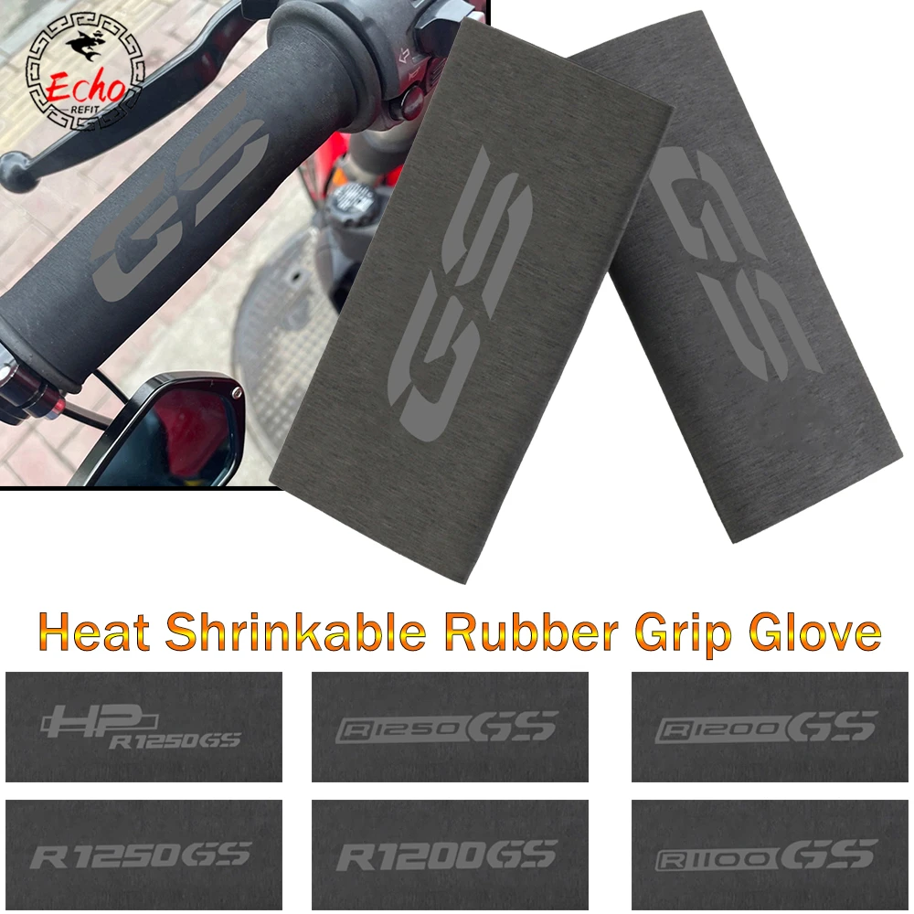 New For HPR1250GS R1100GS R1200GS R1250GS R 1200 1250 GS R 1100 GS Motorcycle Accessories No-slip Heat Shrink Handle Grip Cover