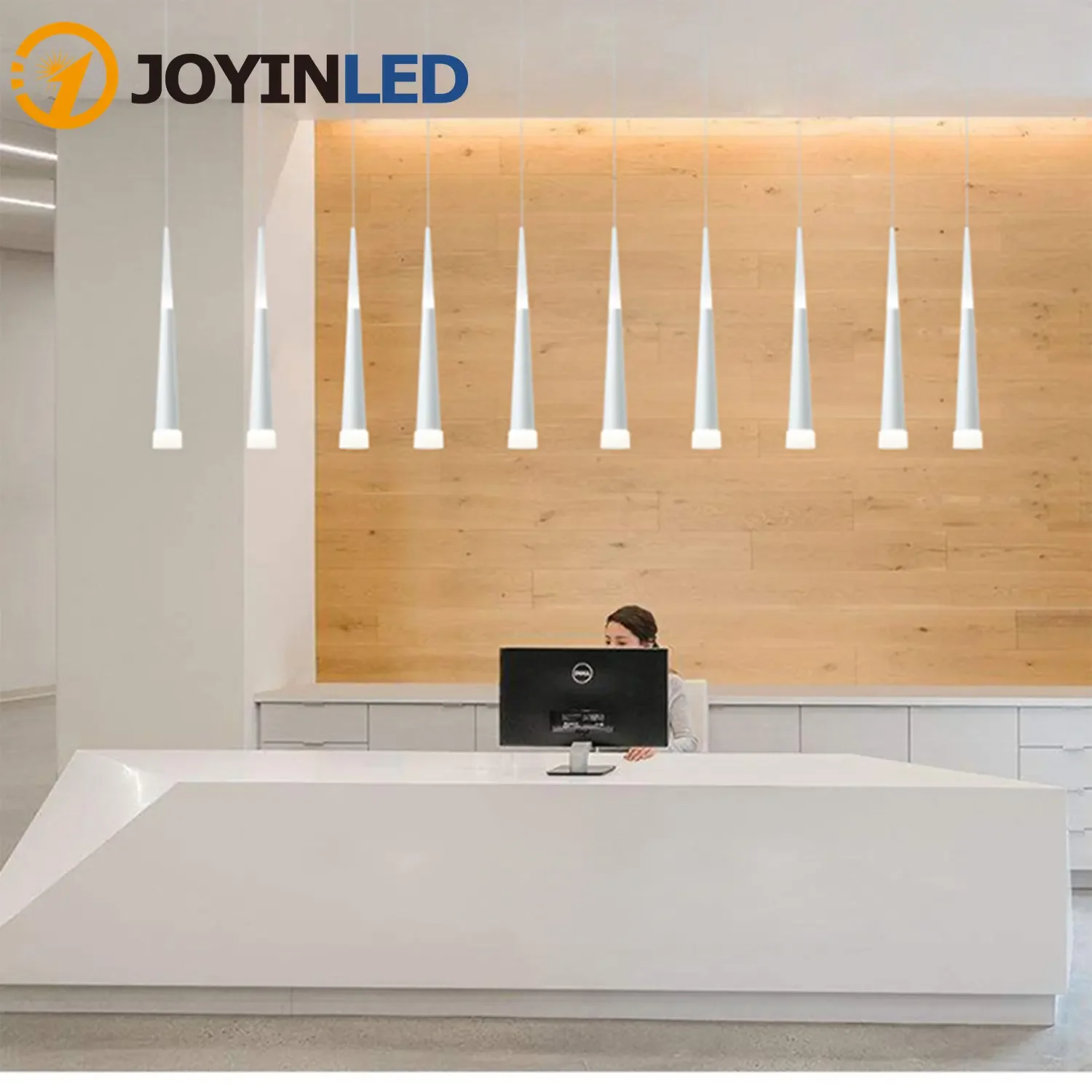 

Dimmable 45CM Cone LED Pipe Pendant Lamp COB Kitchen Island Dining Room Shop Bar Counter Bedside Pendant Light 7W9W12W AC85-265V