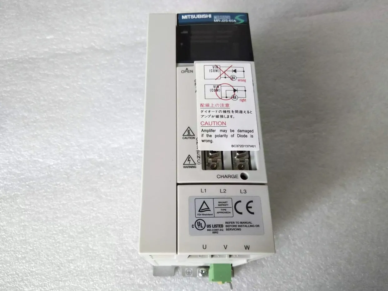 

Servo amplifier MR-J2S-60A/60B/40A/40B/20A/20B/10A/10B