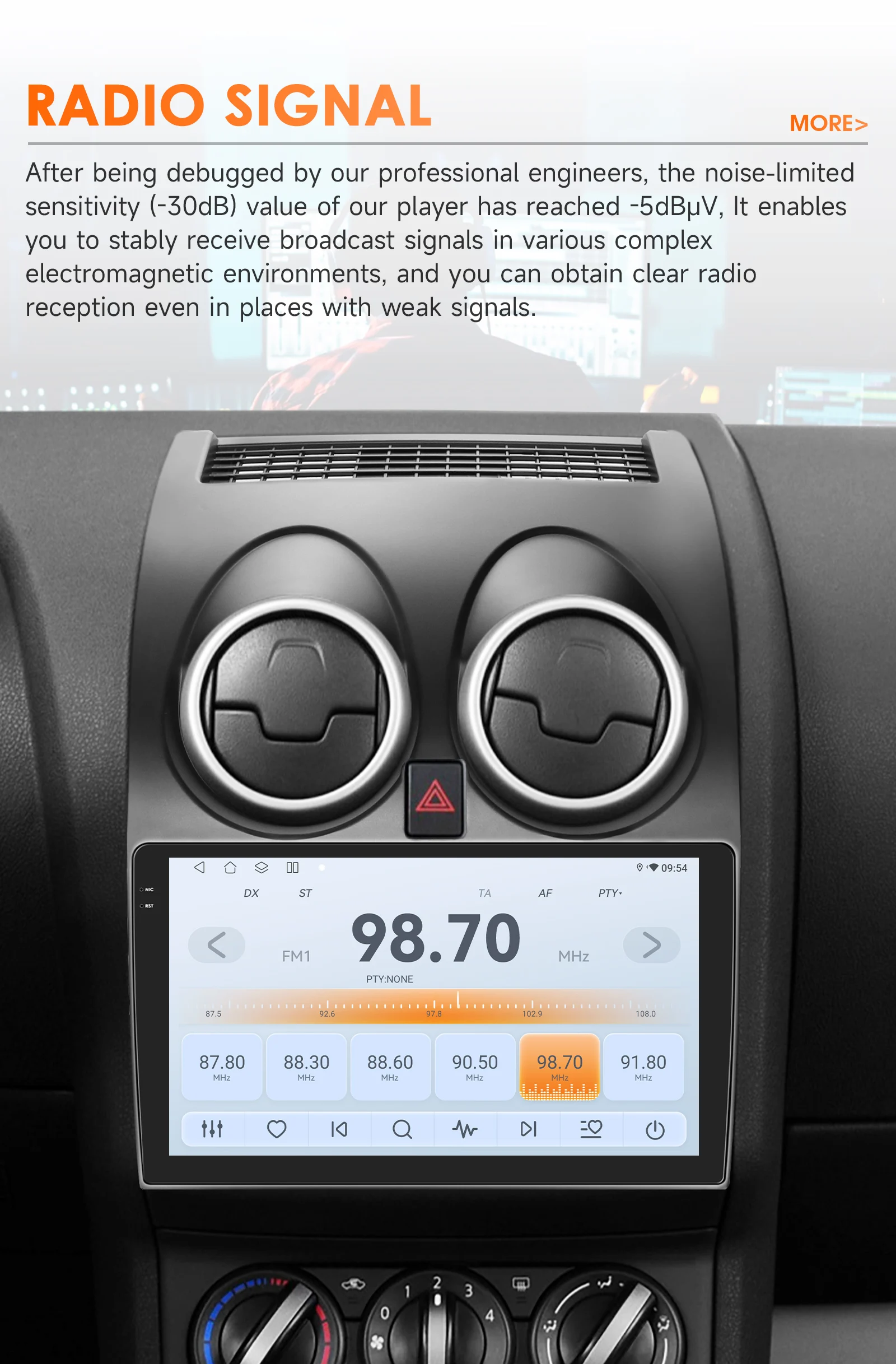 Hizpo AI Stimme Für Apple CarPlay Radio für Nissan Qashqai 1 J10 2006 2007 2008-2013 4G auto Multimedia GPS 2din Android Auto DSP – Detail 21
