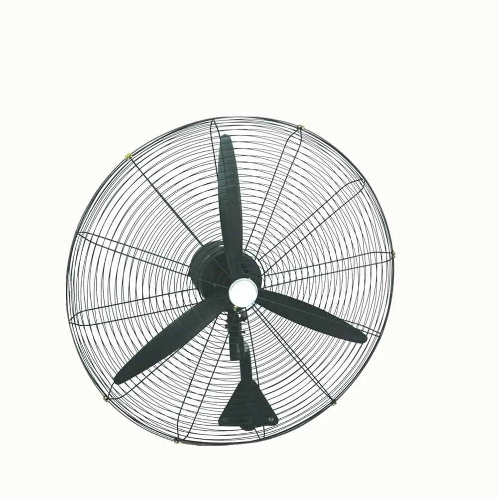 20 26 30 Inch High Power Industrial Axial Flow Wall-Mounted Fan Commercial Swing Head High Air Volume Customizable OEM