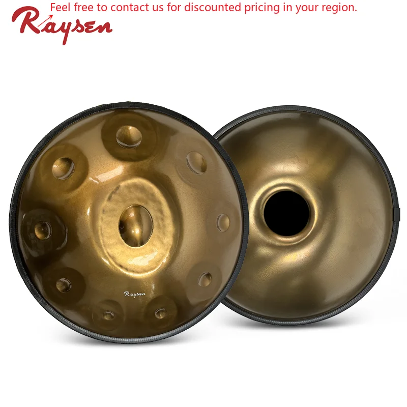 Handpandrum With 10 Notes And Free Logo Customization An  Percussion Instrument A Professional-Grade C Hijaz Handpan