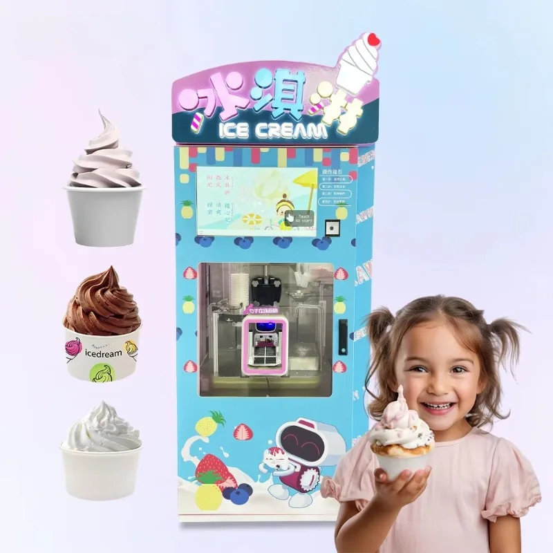 Ice Cream Machine Commercial Soft Ice Cream Maker