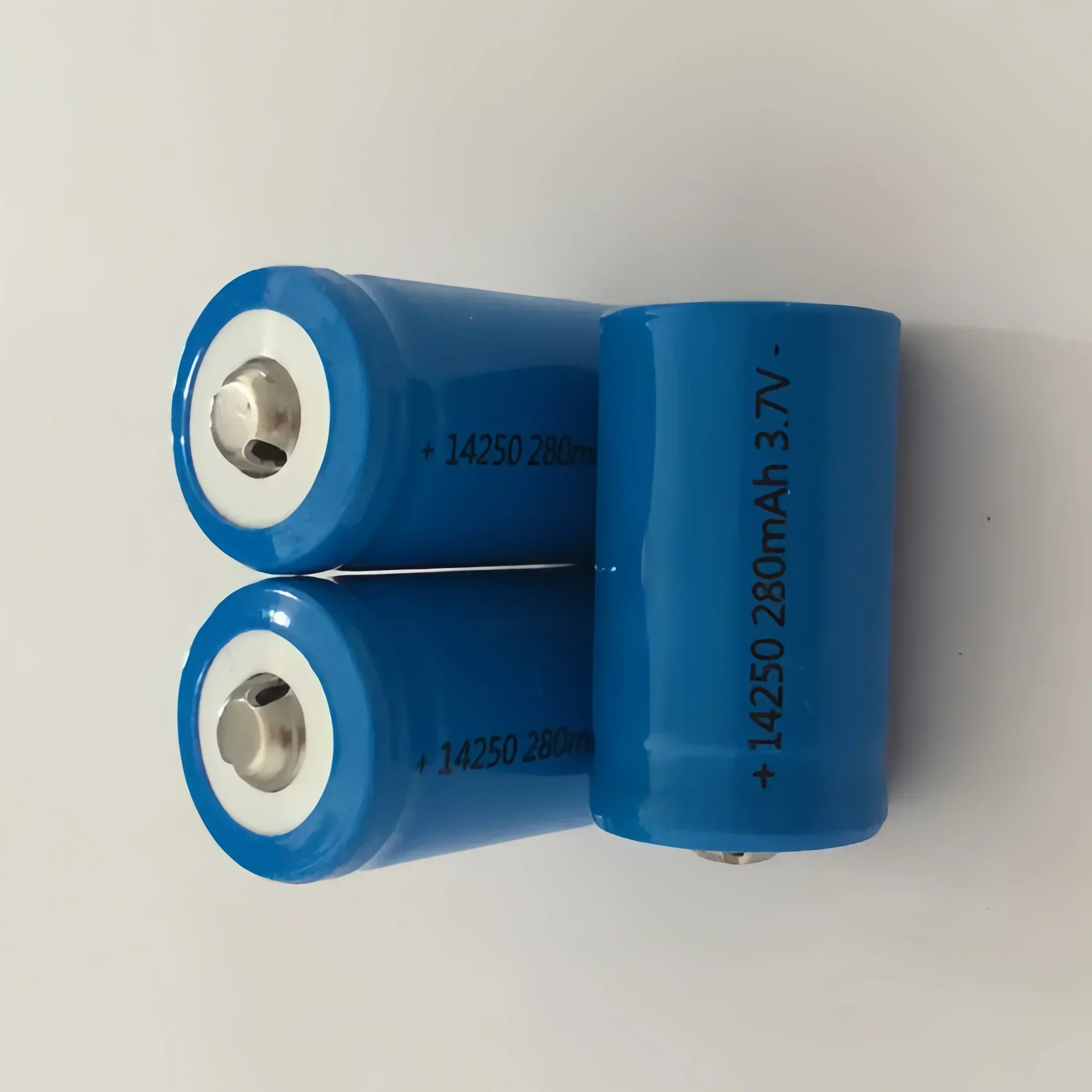 14250 شاحن بطارية ليثيوم قابلة للشحن 3.7 فولت 1200 مللي أمبير للكاميرا لاسلكي تخاطب إنذار الدخان مصباح يدوي رؤية ليزر بالأشعة تحت الحمراء