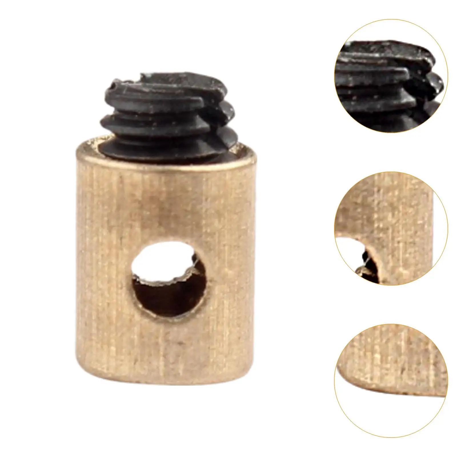 High Performance Motorcycle Throttle Cable Connector Solderless Fittings for 250cc Motorcycle Bars