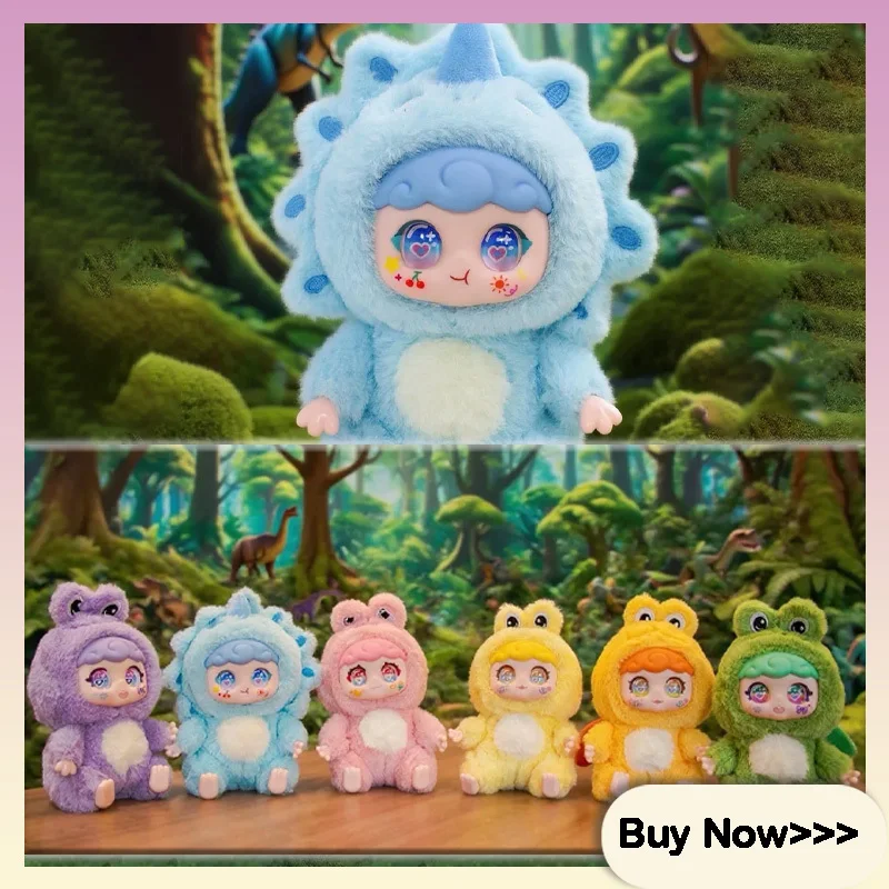 

Xivo Jurassic Earth Series Plush Vinyl Blind Box Cute Cartoon Companion Doll Exquisite Bag Pendant Toy Surprise Mystery Box Gift