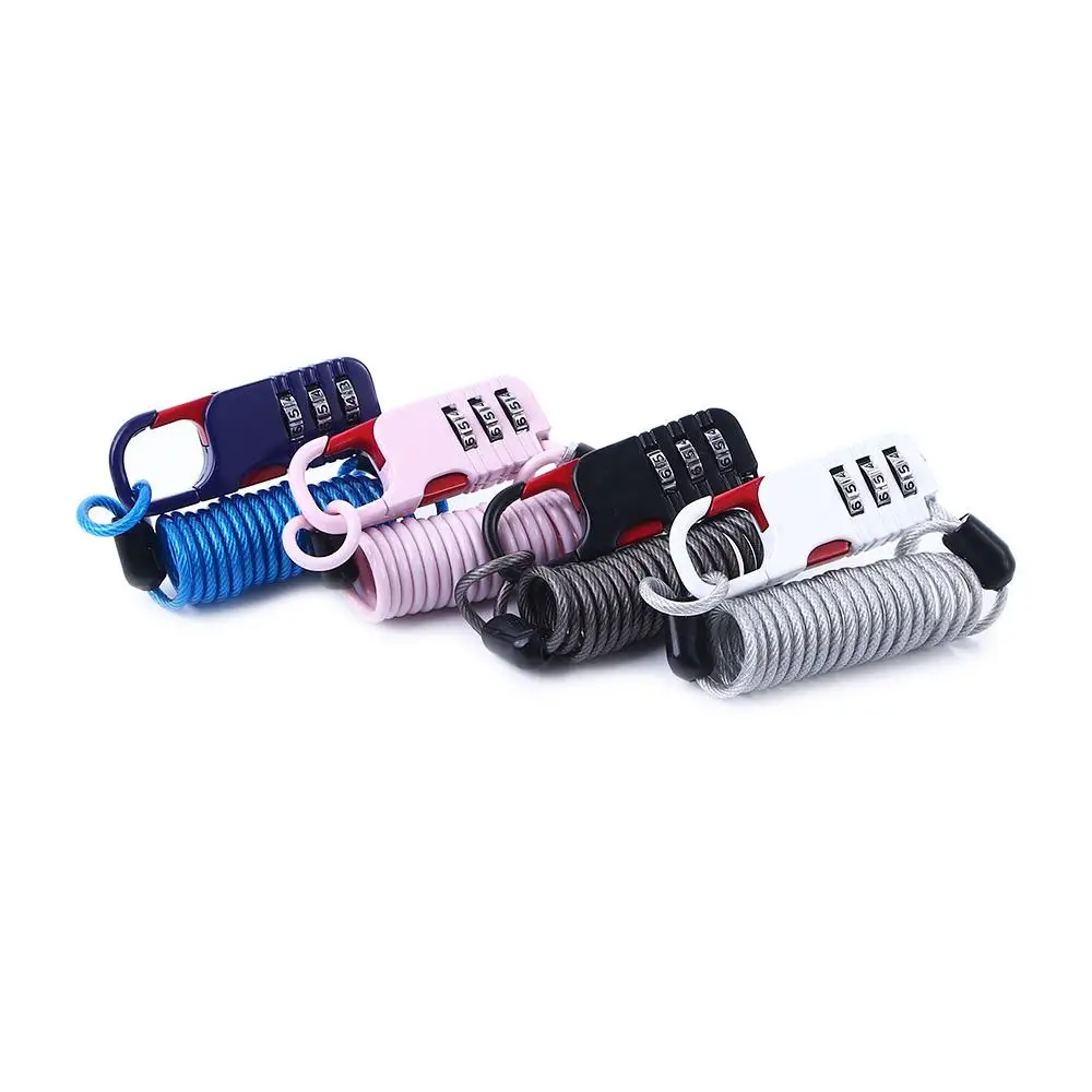 

Metal Bike Anti Theft Safety Accessories Bicycle Accessories Cable Helmet Lock Security Lock Cable Lock Bicycle Lock