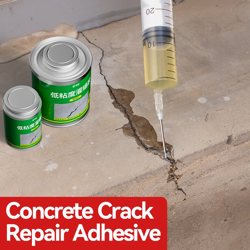 

1 комплект, быстроотверждаемый тип, проникающая эпоксидная смола с низкой вязкостью, герметик/наполнитель для трещин, подходит для комплектов для ремонта трещин в полу