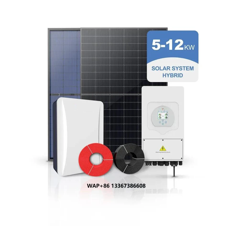 Sistema de energía solar para el hogar Inversor híbrido fuera de la red y sistema de energía solar Precio de fábrica 5kw 48V Renogy Panel solar 24 CE ISO
