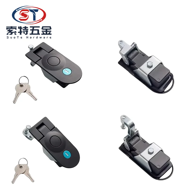 XK153S With Key  Sealed Lever Latch Swing Handle Cam Locking Industrial Cabinet Plane RV Door Lock Compression Lock