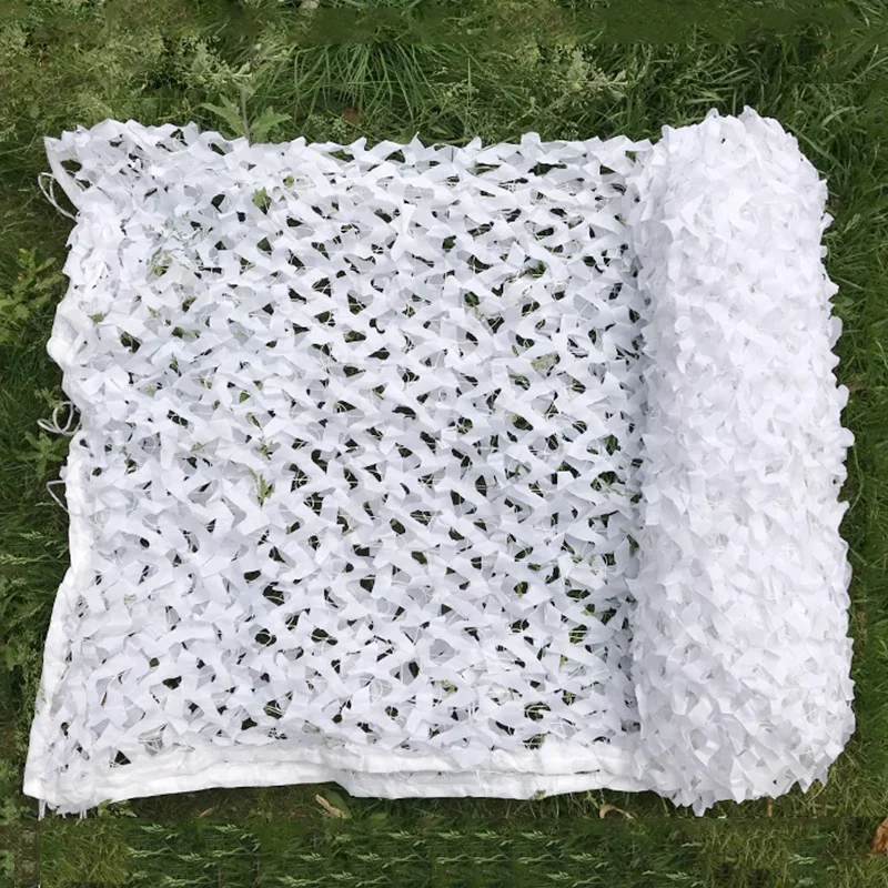 

Усиленная камуфляжная сетка 3x6м, 4x6м, 5x6м, белая, для бассейнов, пляжей, беседок, защиты от солнца, декоративная сетка для свадеб и ресторанов