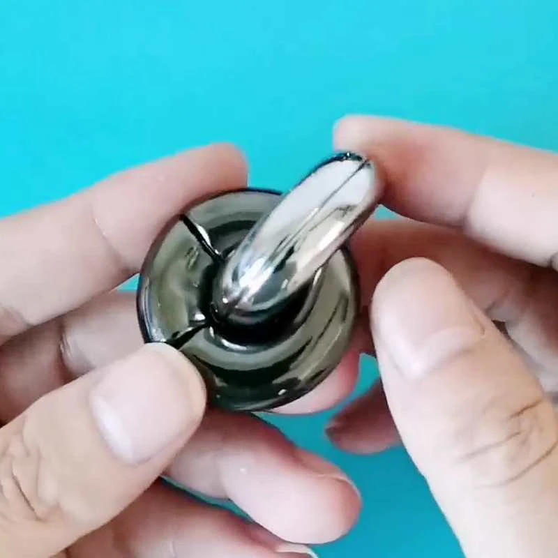 Mind Challenge Magic Baffling IQ Metal Brainteaser Puzzles For Kids Adults Unlock Interlocking Games Logic Test Educational Toys