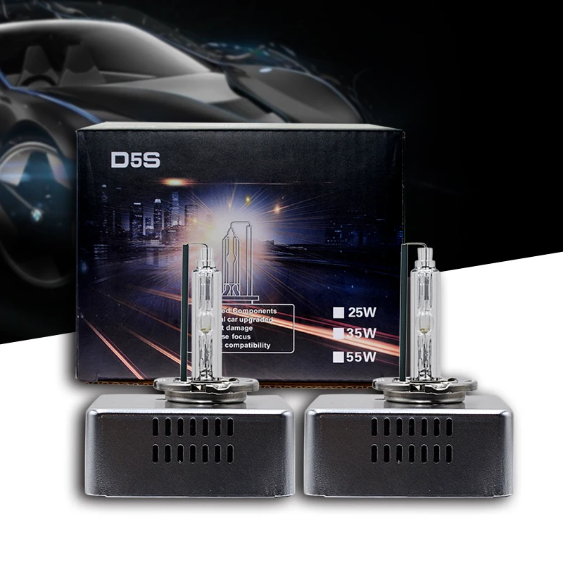 

2 шт. SUKIOTO CLASSIC XENSUKIT D5S ксеноновая лампа для фар HID со встроенным балластом D5S 4300K 6000K 8000K для Audi Chevrolet GMC