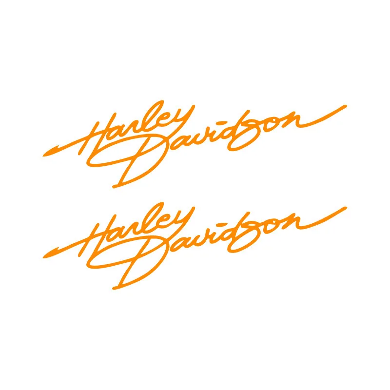 Adesivi Personalizzati per Casco Moto Harley Davidson, Decorazione Retrò per Serbatoio Carburante, Accessori con Scritte in Inglese