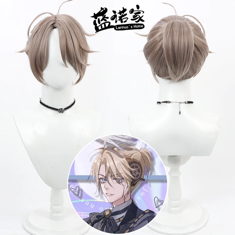 Anime Identity V Prisoner Cos Cosplay Wig Halloween Carnival Party Props Synthetic Hair Heat Resistant Fiber + Wig Cap