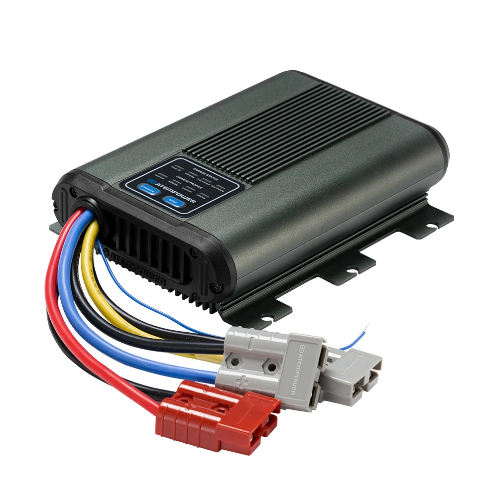 

ATEM POWER Universal 12V 25A 40A 60A Car Battery Charger Automatic With Fast Charging for Lead Acid AGM Calcium LiFePO4 Battery