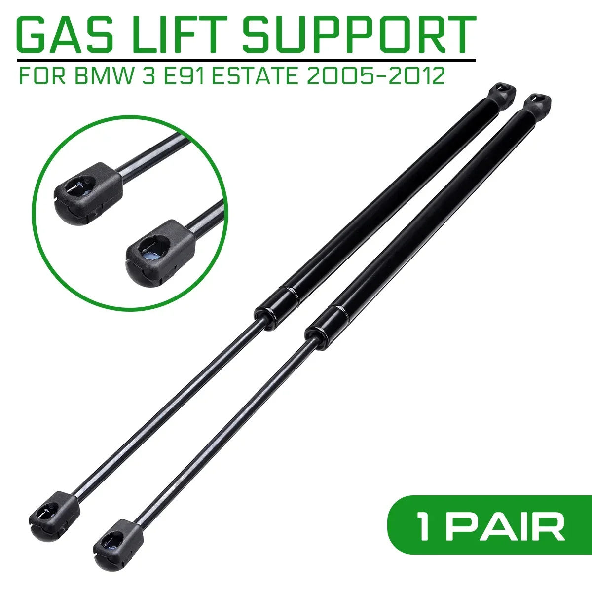 

2pcs Car Rear Trunk Tailgate Gas Spring Shock Lift Struts Strut Support Rod Arm Bars Bracket For BMW 3 E91 Estate 2005-2012