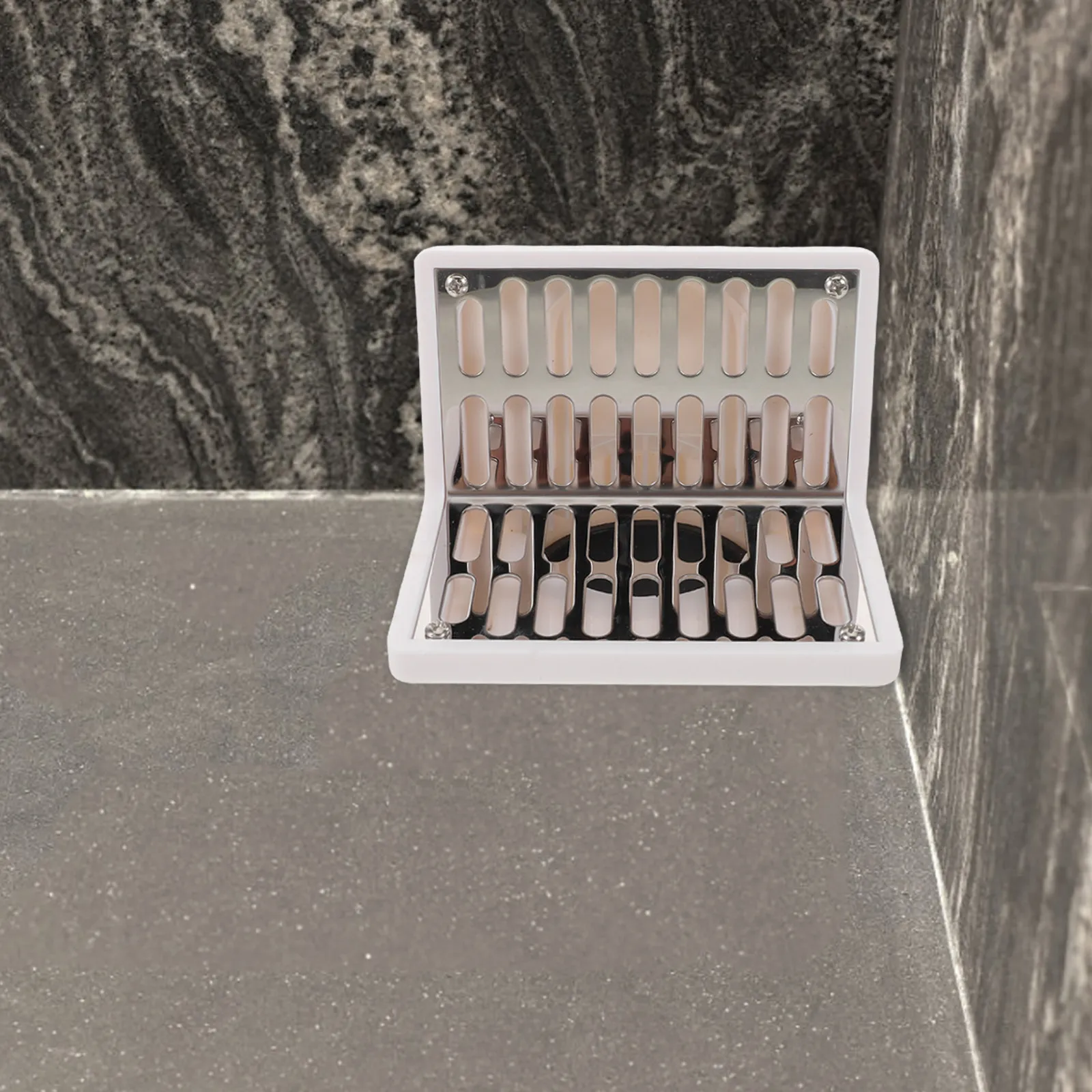 

75Mm Stainless Steel Side Floor Drain Filter Bathroom Balcony Shower Odor Proof Heavy-Duty Drain Cover Strainer Filter