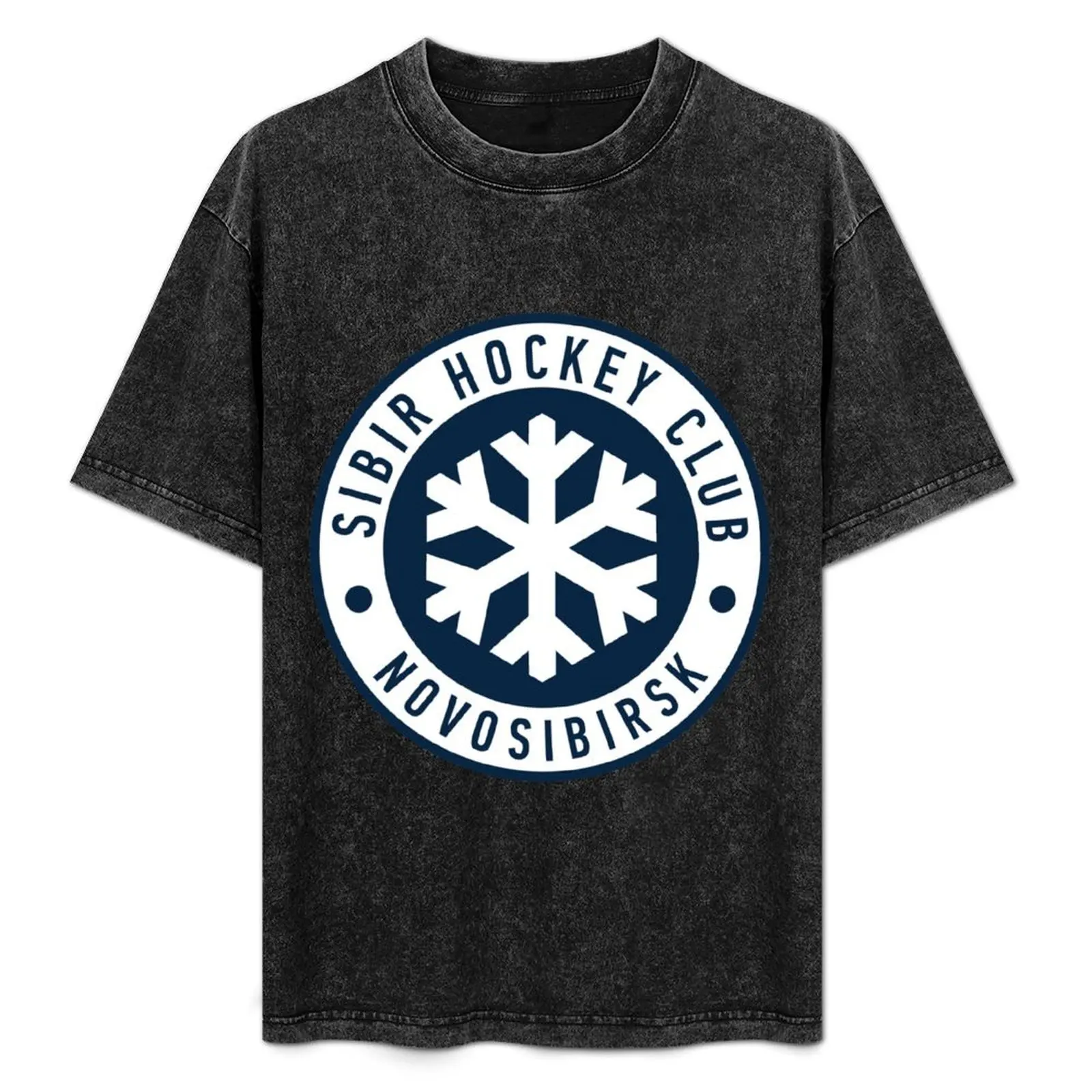 

Sibir Novosibirsk Hockey T-Shirt Novelty Print Casual Tee Shirt