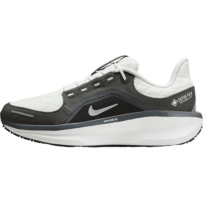 Nike Winflo 11 Gore-TEX zapatillas de correr bajas cómodas y versátiles para hombre zapatillas de deporte con cordones transpirables grises FQ1358-004