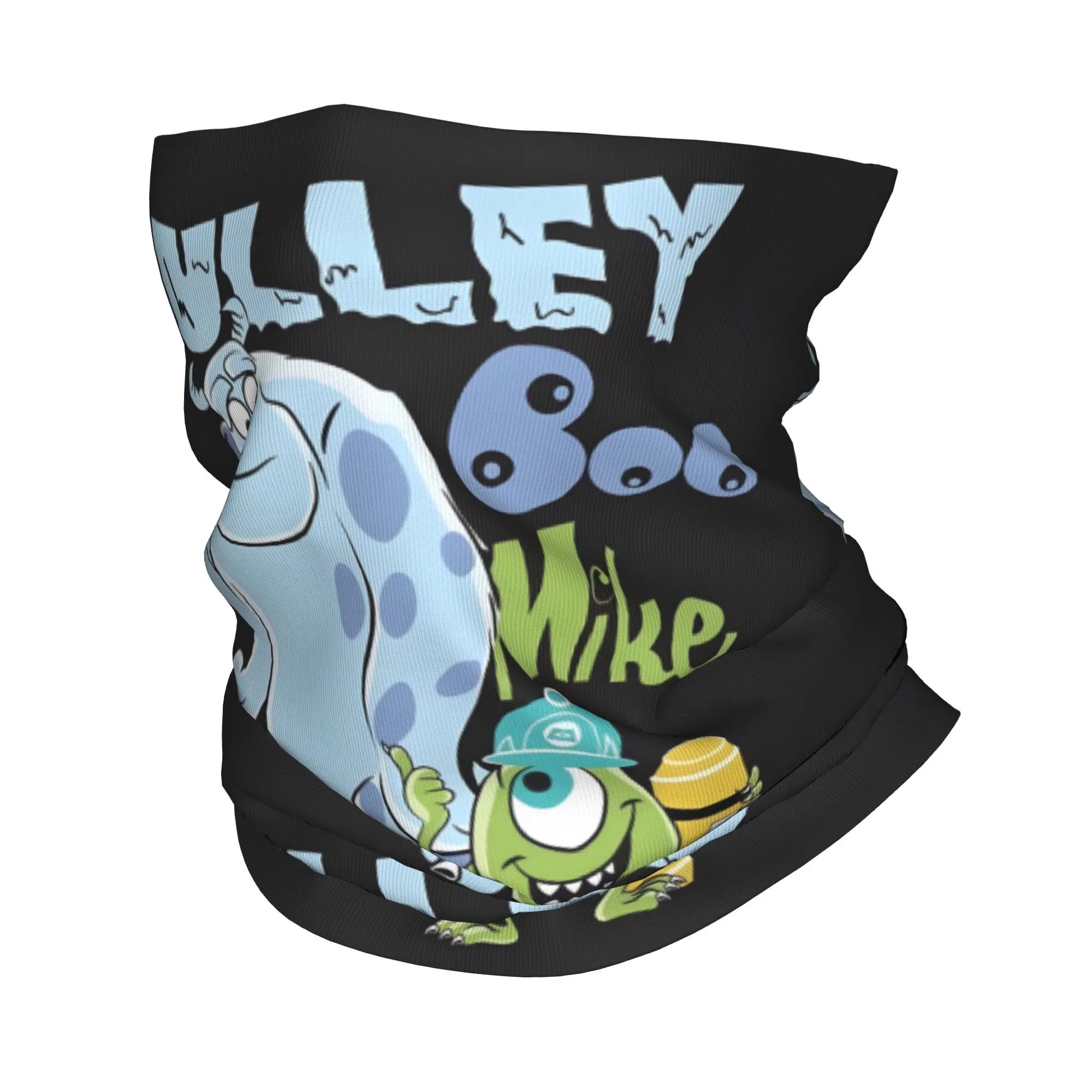Pañuelo tubular personalizado M-Monsters Mike para cuello, para mujer y hombre, para invierno, esquí, bufanda, cubrecuello, con diseño de Sully y Boo de la Universidad.