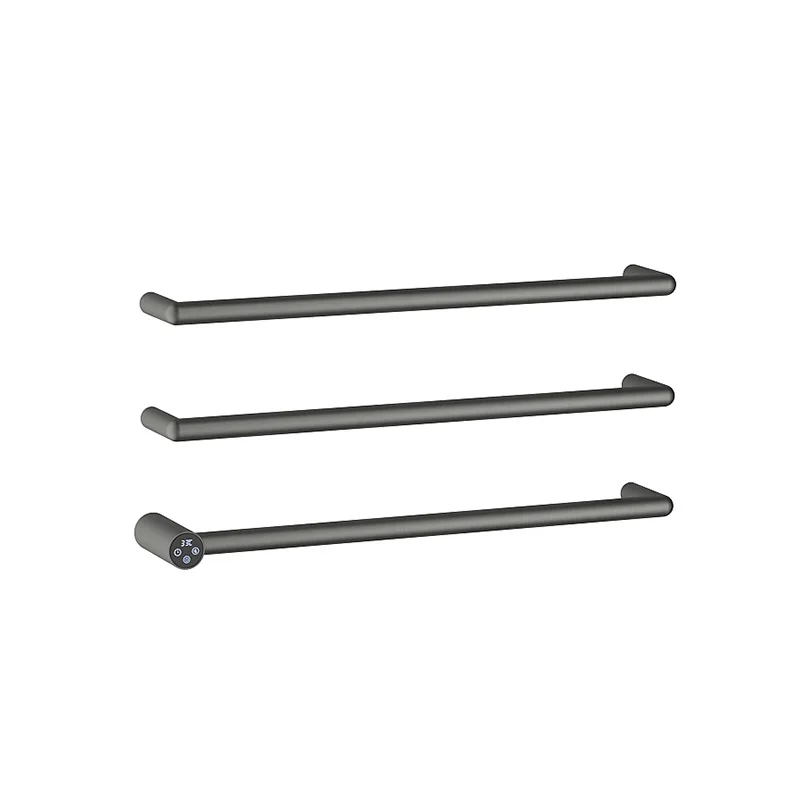 

Bathroom, toilet, no punching, intelligent heating, electric towel rack, household stainless steel drying rack