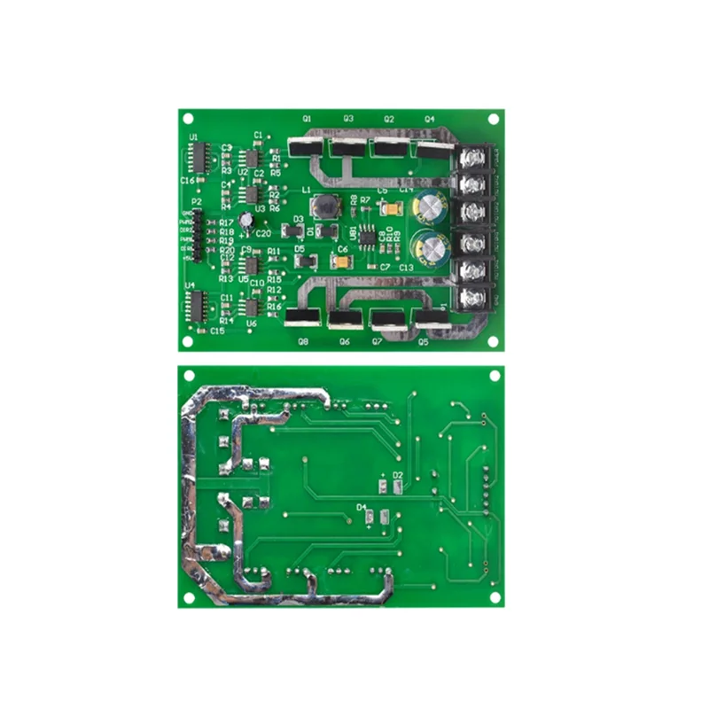 1PCS Dual-channel motor drive module, high-power H-bridge, strong braking function, DC motor drive board 10A, 15A