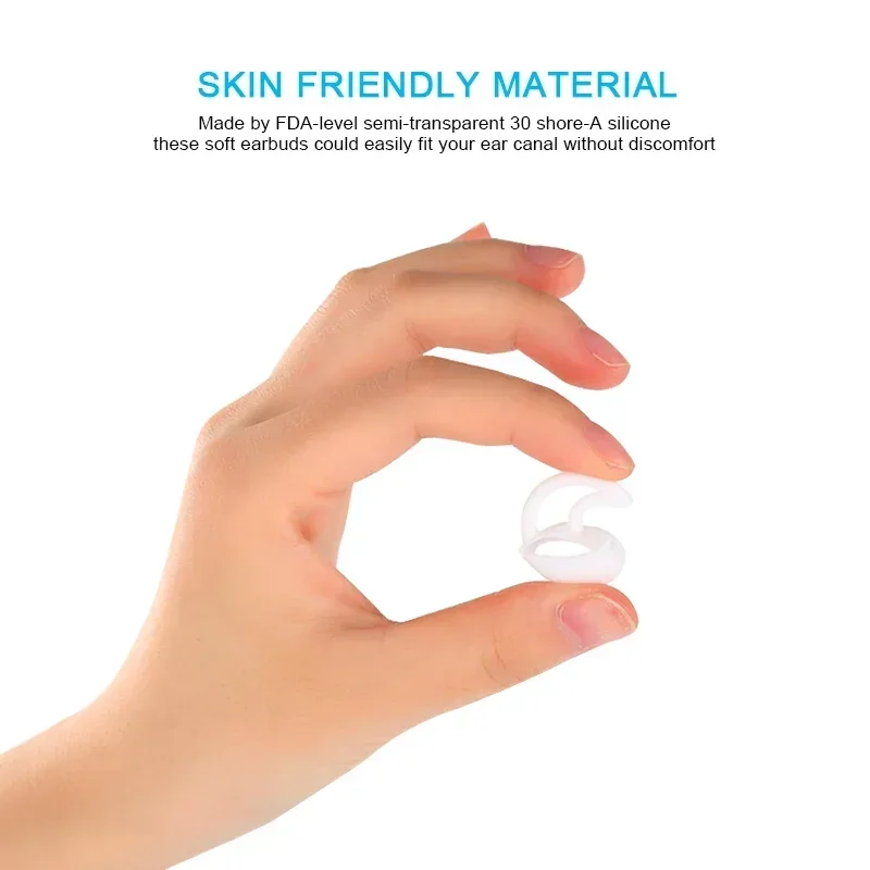 Puntas de repuesto para auriculares deportivos de silicona suave para IPod IPhone 6 / 6 Plus / 5 / 5S / 5C Apple