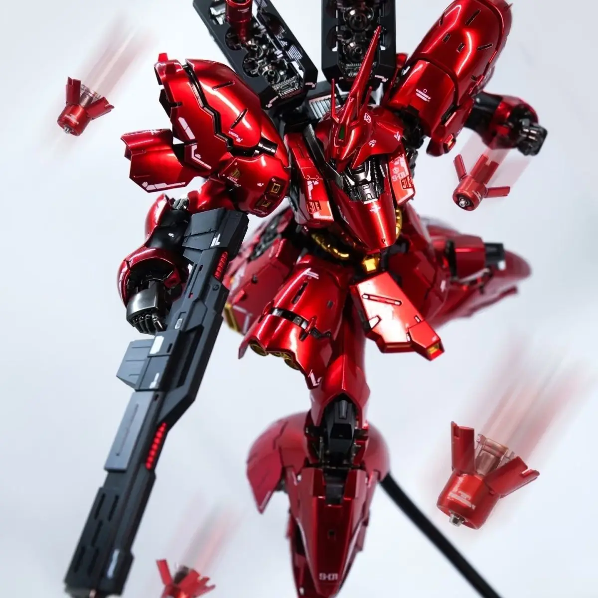 【منتج جديد】SI HAI MODEL Shazabi RG 1:144 لوحة طلاء معدنية تجميع نموذج عمل الشكل روبوت هدية الكريسماس قبل البيع