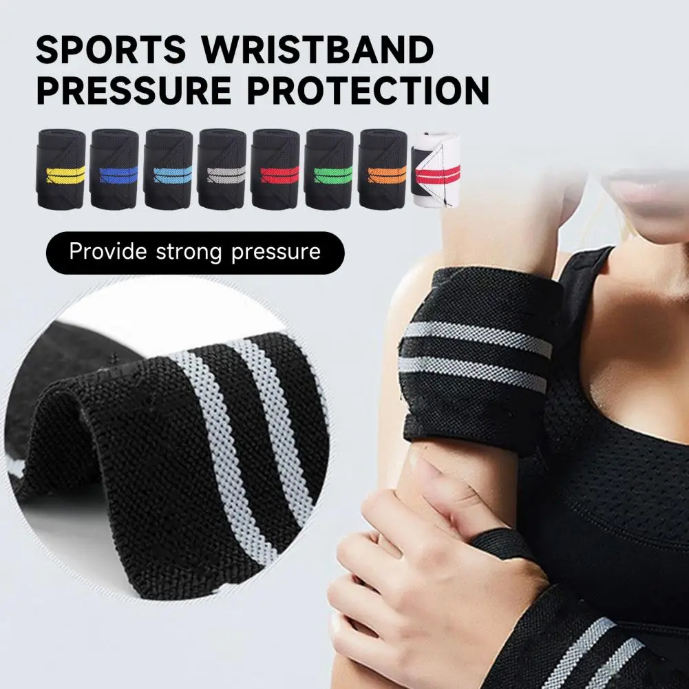 Sports Wristband Breathable Wristband Supportive Gym Wrist Brace with Thumb Loop for Arthritis Pain Relief Carpal for Effective