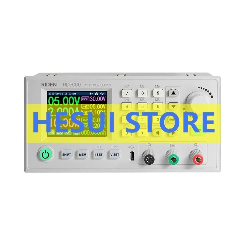 RD6006W NC switch Adjustable power supply DC regulated power adapter step-down module monitors power supply
