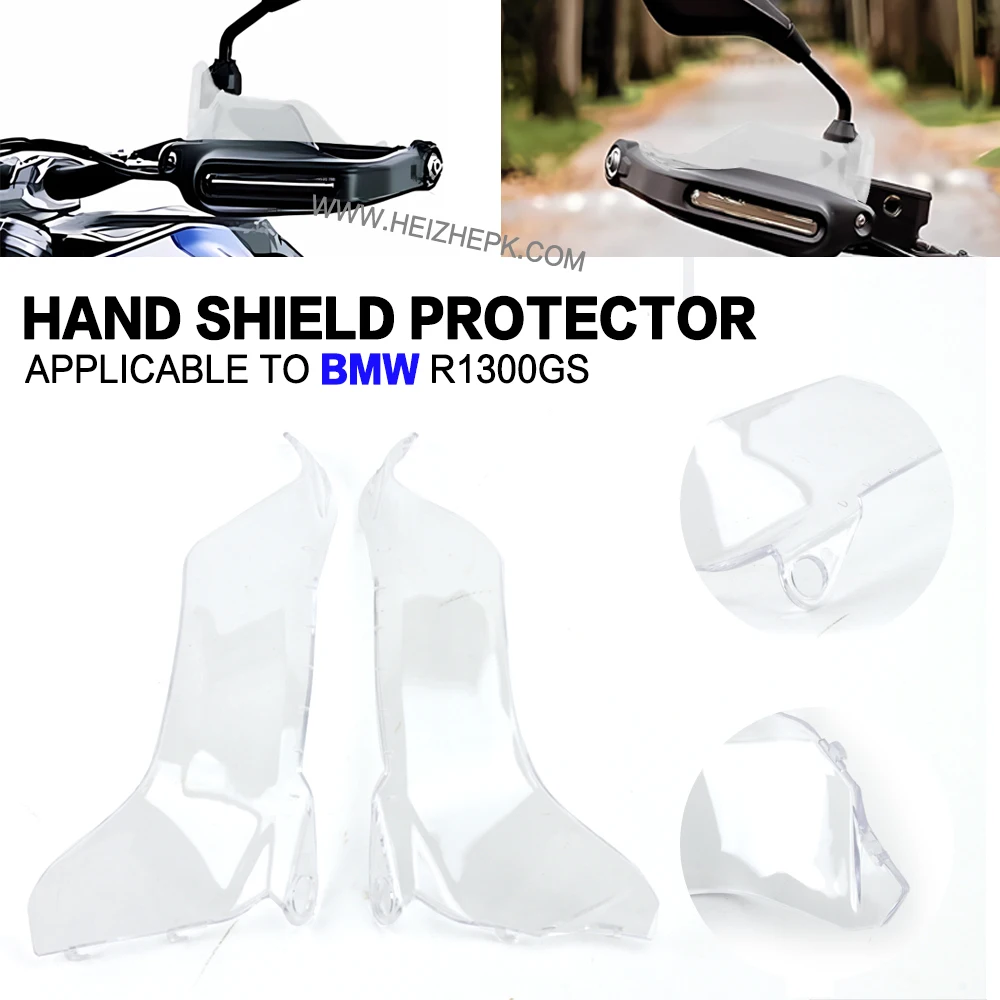 

NEW Motorcycle Accessories For BMW R1300GS R 1300 GS Handguard Extensions Hand Guard Shield Protector Windshield R1300 2023-2024