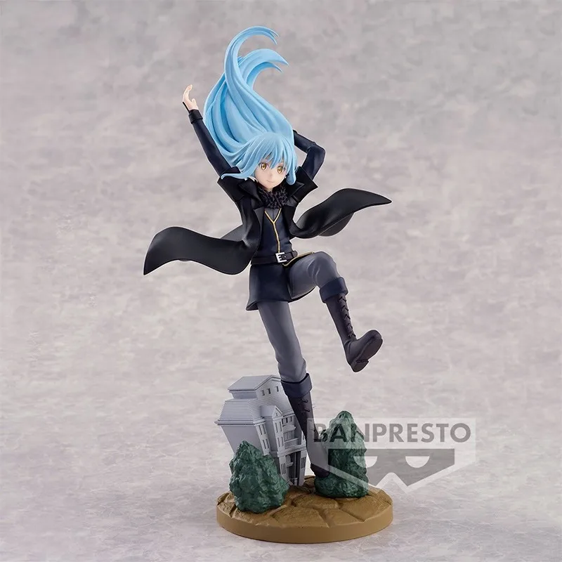 Figurki dekoracyjne na biurko Rimuru Tempest, japońskie Bandai Banpresto, figurki akcji z komiksów, figurka z anime That Time I Got Reincarnated As A Slime.