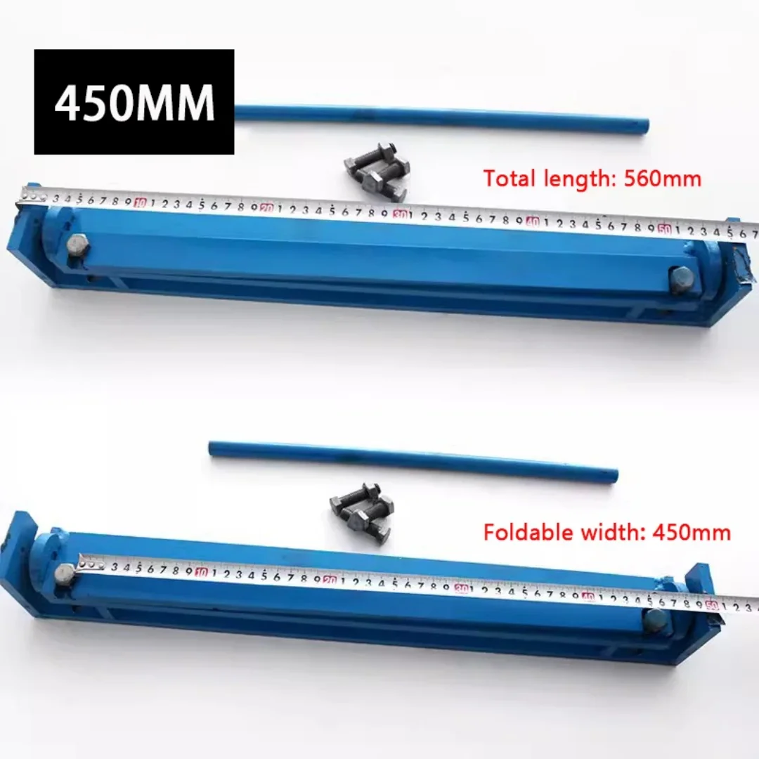 DIY manual small bending machine 170/350mm iron plate metal bending machine sheet metal bending equipment