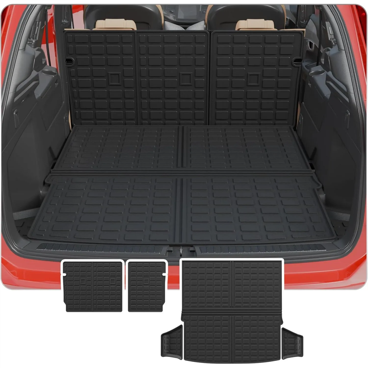 

TPE Cargo Mat Trunk Liner for 2023-2026 Mazda CX50, All Weather Back Seat Cover Protector, Waterproof & Scratchproof