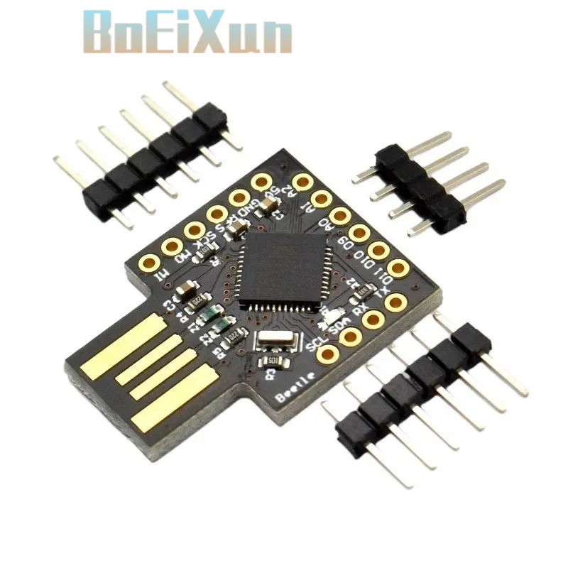 DC 5V Pro Micro Beetle Keyboard BadUSB USB ATMEGA32U4 Module Mini Development Expansion Board With Pin For Arduino Leonardo R3