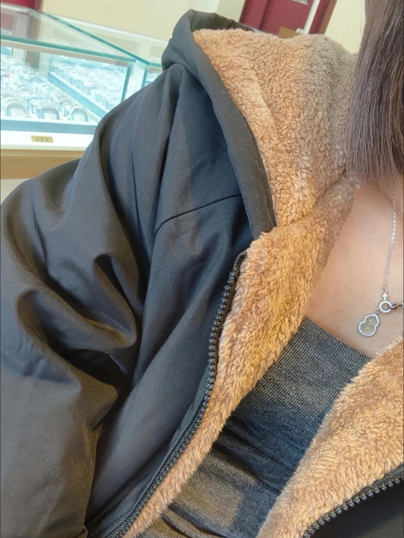 

2025 Korean new style women's artificial fur coat reversible warm winter jacket women's loose casual fashion street jacket