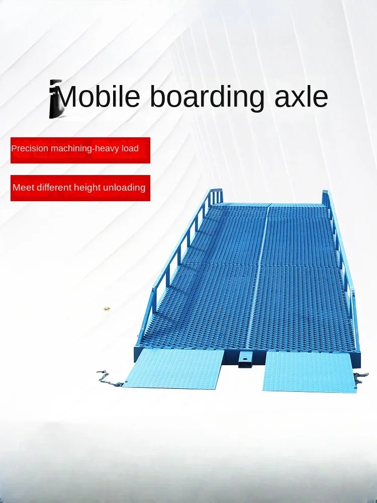 Mobile boarding bridge logistics loading and unloading auxiliary lifting equipment, large tonnage forklift