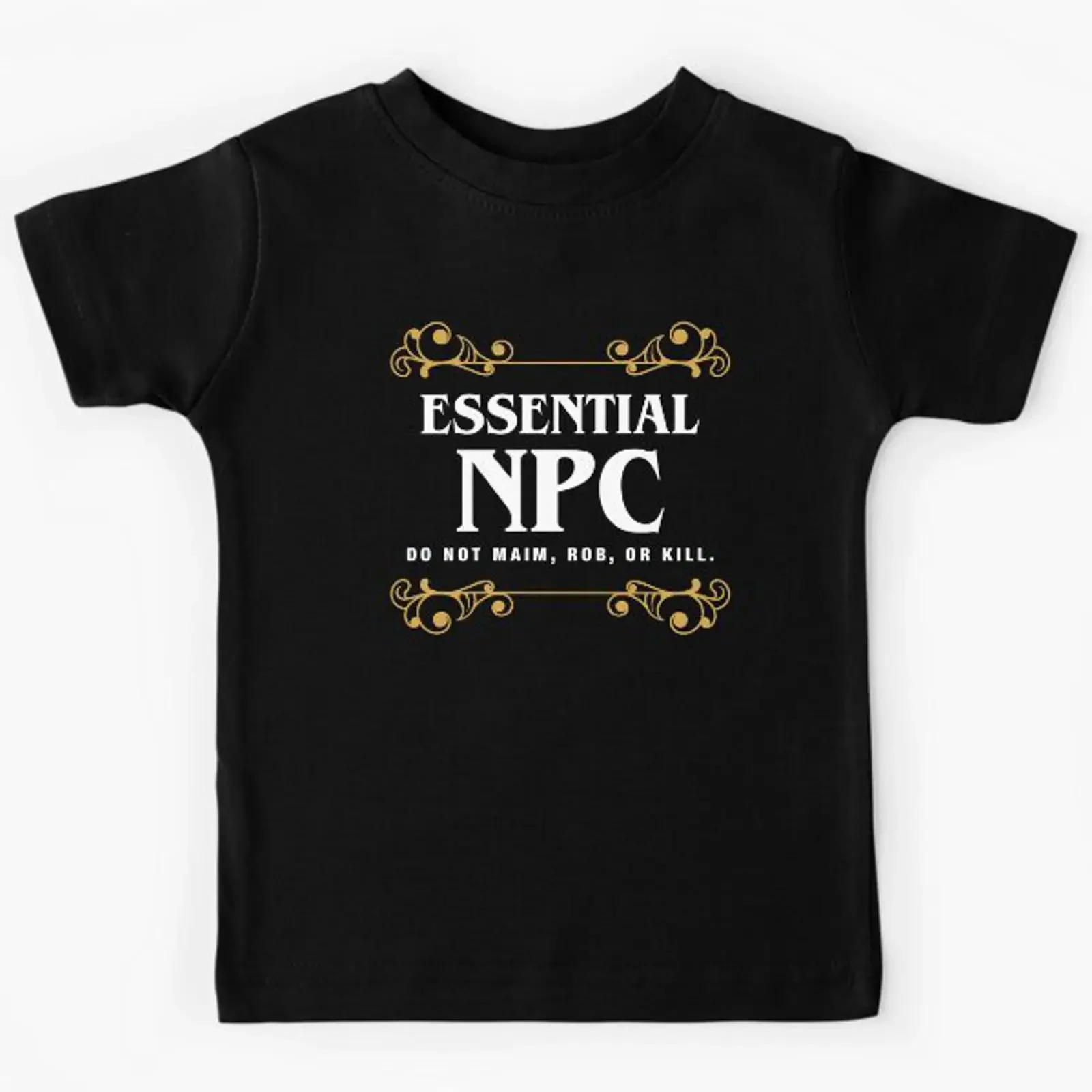 Product preview Essential NPC gaming with non playable characters designed and sold by pixeptional vintage Washed Stretched