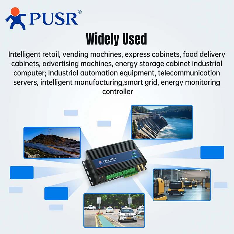 نظام تشغيل Linix للكمبيوتر الصناعي المدمج PUSR ARM، عقدة مدمجة باللون الأحمر، مع 4G، WiFi، ومنفذ Ethernet USR-EG828 #6