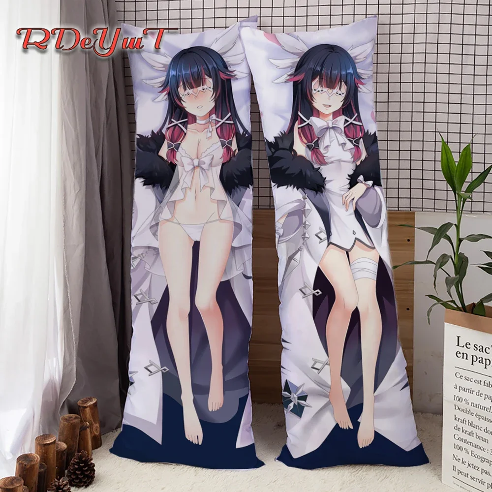 

Hot Game Genshin Impact Damselette Columbina Dakimakura Hugging Pillowcases 2-Side Printed Pillow Cover 6 Sizes Home Bedding