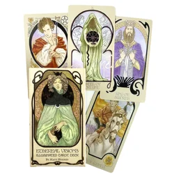 In Creating Ethereal Visions Illuminated Tarot Cards High Quality Board Games Fate Divination Party Entertainment Oracle Deck