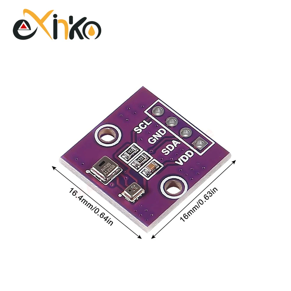 1-10 pces aht20 + bmp280 temperatura umidade módulo de pressão de ar de alta precisão digital temperatura umidade sensor de pressão de ar