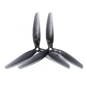 HQProp-3-Blade Hélice para FPV RC Drone, poli carbonato de três lâminas, cinza claro, 7X4X3 7040, 2CW + 2CCW, 4pcs 8 principais vendas motor propela - №2