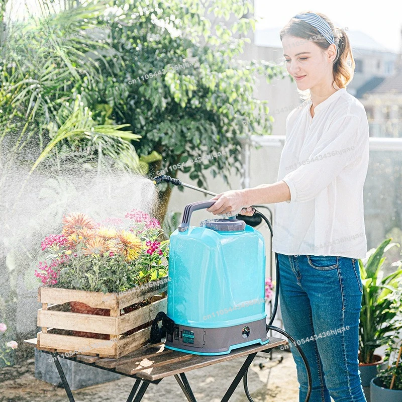 Agricultural High-voltage Lithium Battery Knapsack Intelligent Spraying Rechargeable Pesticide Can New Sprayer Electric Sprayer
